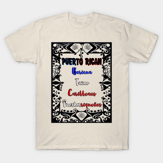 Puerto rican T-Shirt by Orchid's Art